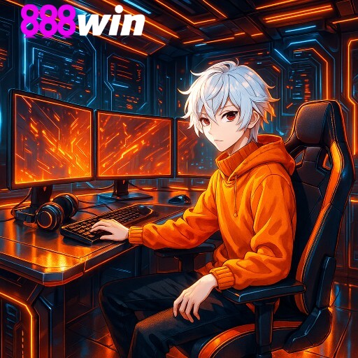 Imagem promocional da 888 WIN ilustrando a plataforma e seus diferenciais